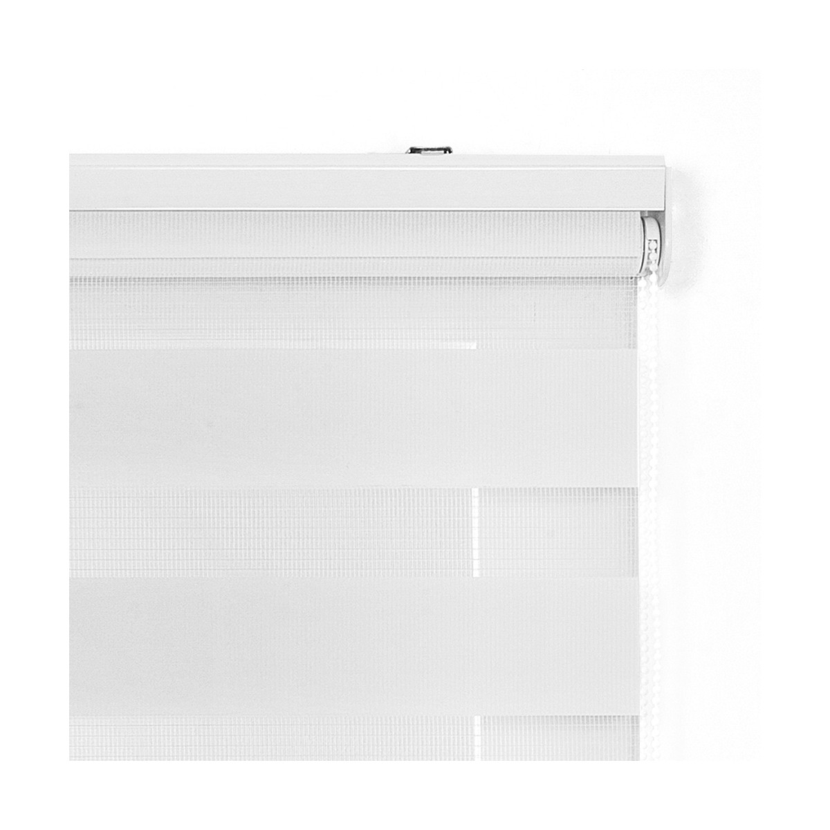 Estor enrollable Día / Noche (75 x 180 cm) Blanco - Cortina/Visillo/ Estor  - Eminza