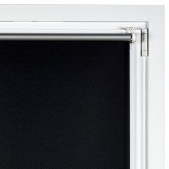 MADECOSTORE - Estor enrollable opaco con motivos puntiagudos, color gris  oscuro – 64 x 190 cm : : Hogar y cocina